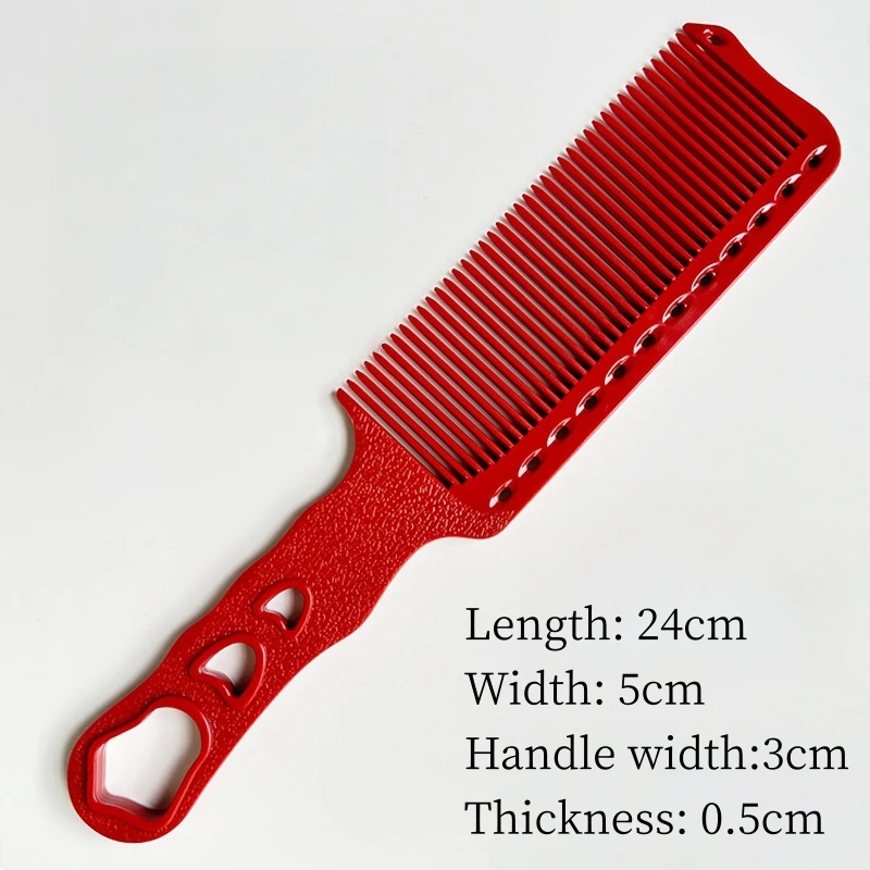 1Pc Men\'s Hair Cutting Comb Anti-slip Anti-static Hairstylist Trimming Hair Comb Barber Shop Pro Hairdressing Hairbrush Y0724