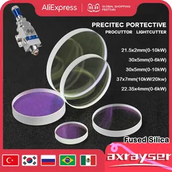 Precitec Optical Lens for Laser Fiber Protective Windows 37×7mm/21.5×2/30×5 Procuttor & Lightcutter& SolidCutter Raycus Machine