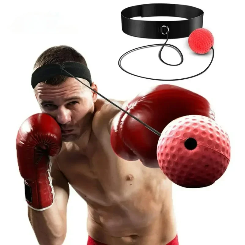 

Kick Boxing Reflex Ball Head Band Fighting Speed Training Punch Ball Muay Tai MMA Exercise Equipment Accessories