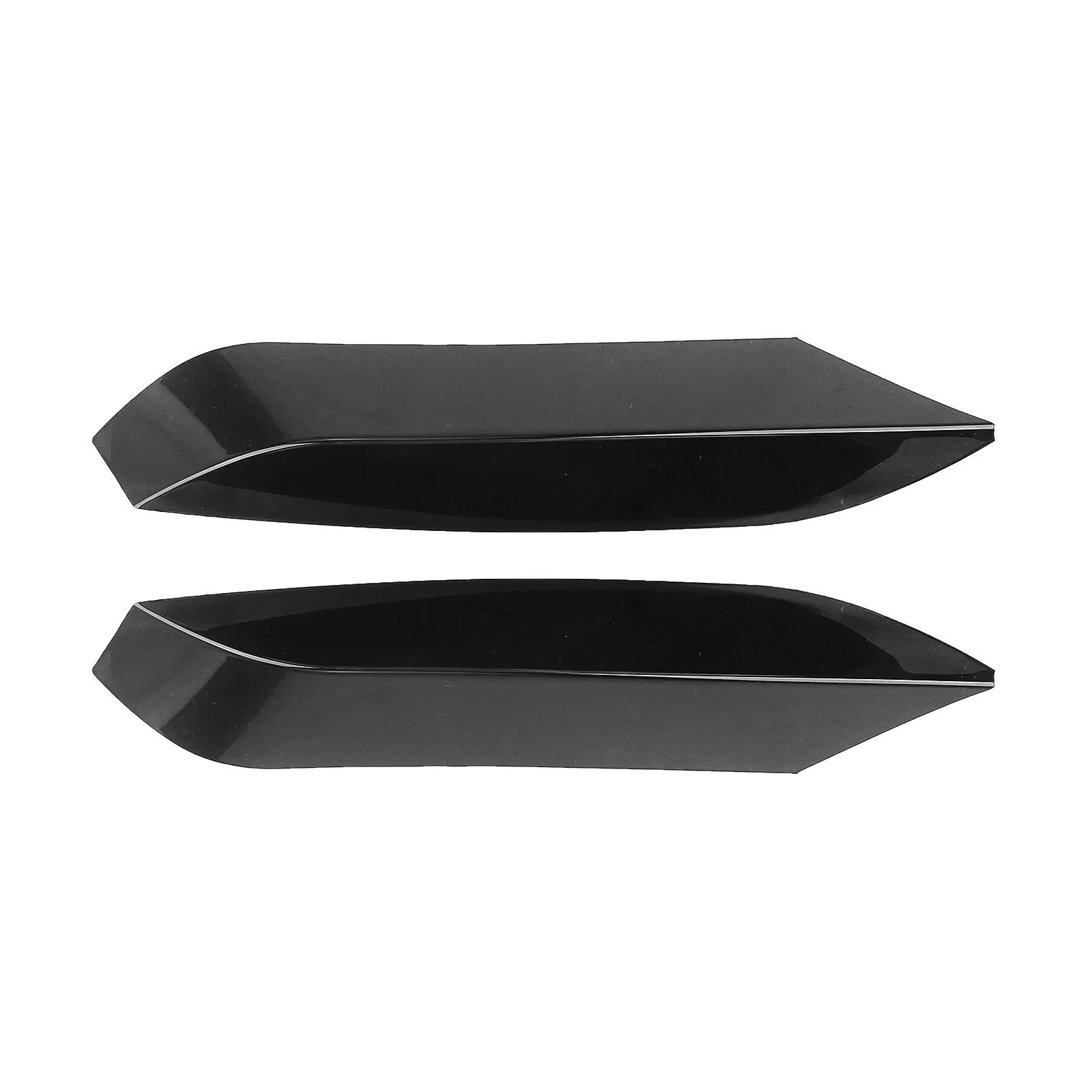 Front Bumper Side Air Vent Splitter Lip Canard Eyelid Trim For BMW F80 M3 F82 F83 M4 2014-2019 Intake Frame Upper Spoiler Cover