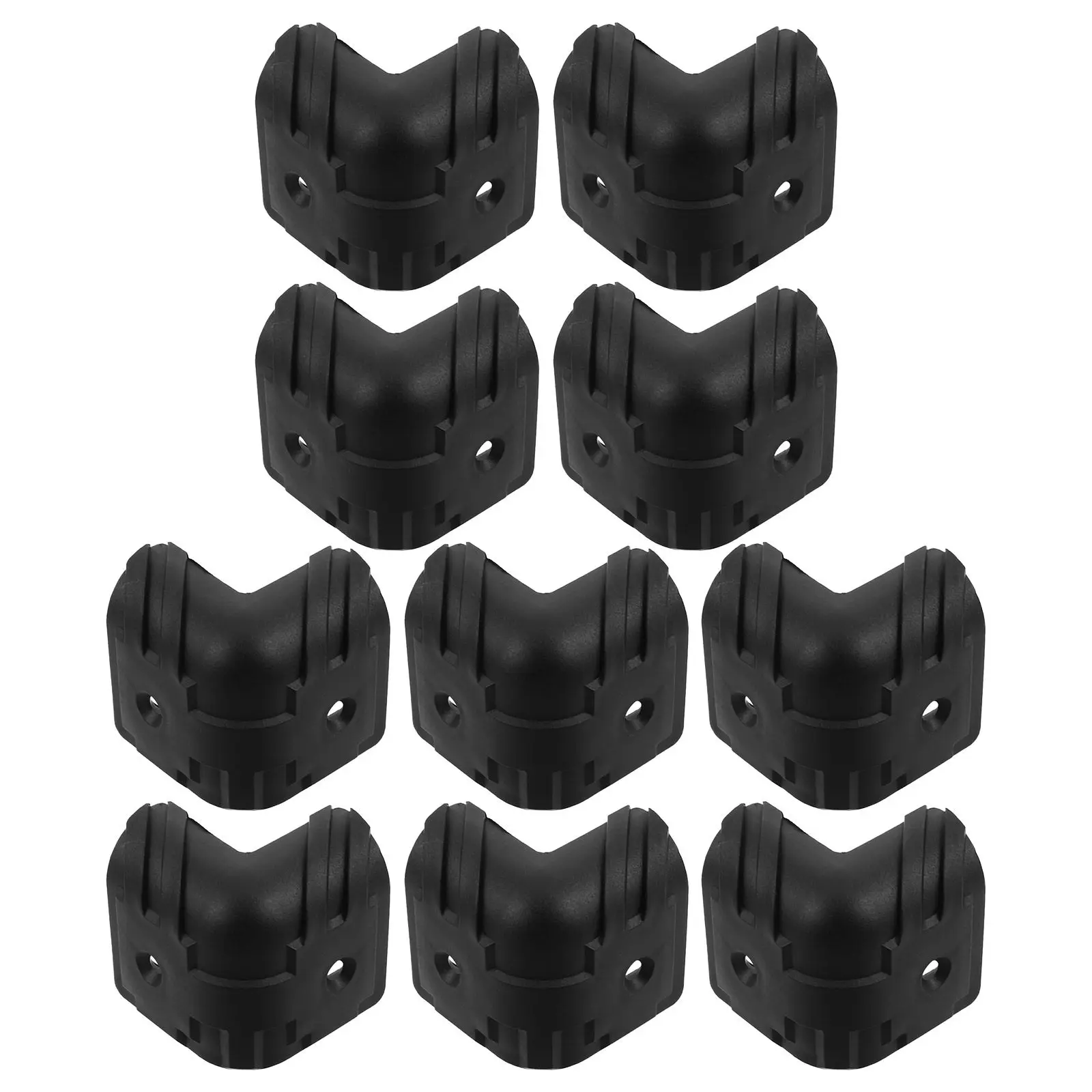 10Pcs Decorative Speaker Corner Protectors Universal Fit Plastic Edge Guards for Speaker Cabinets Amplifier Corners