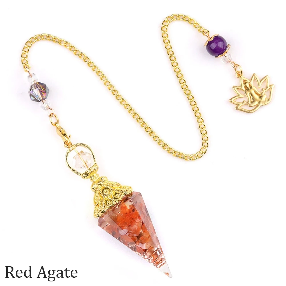 Natural Crystal Opal Colorful Hexagonal Pendant Necklace for Women
