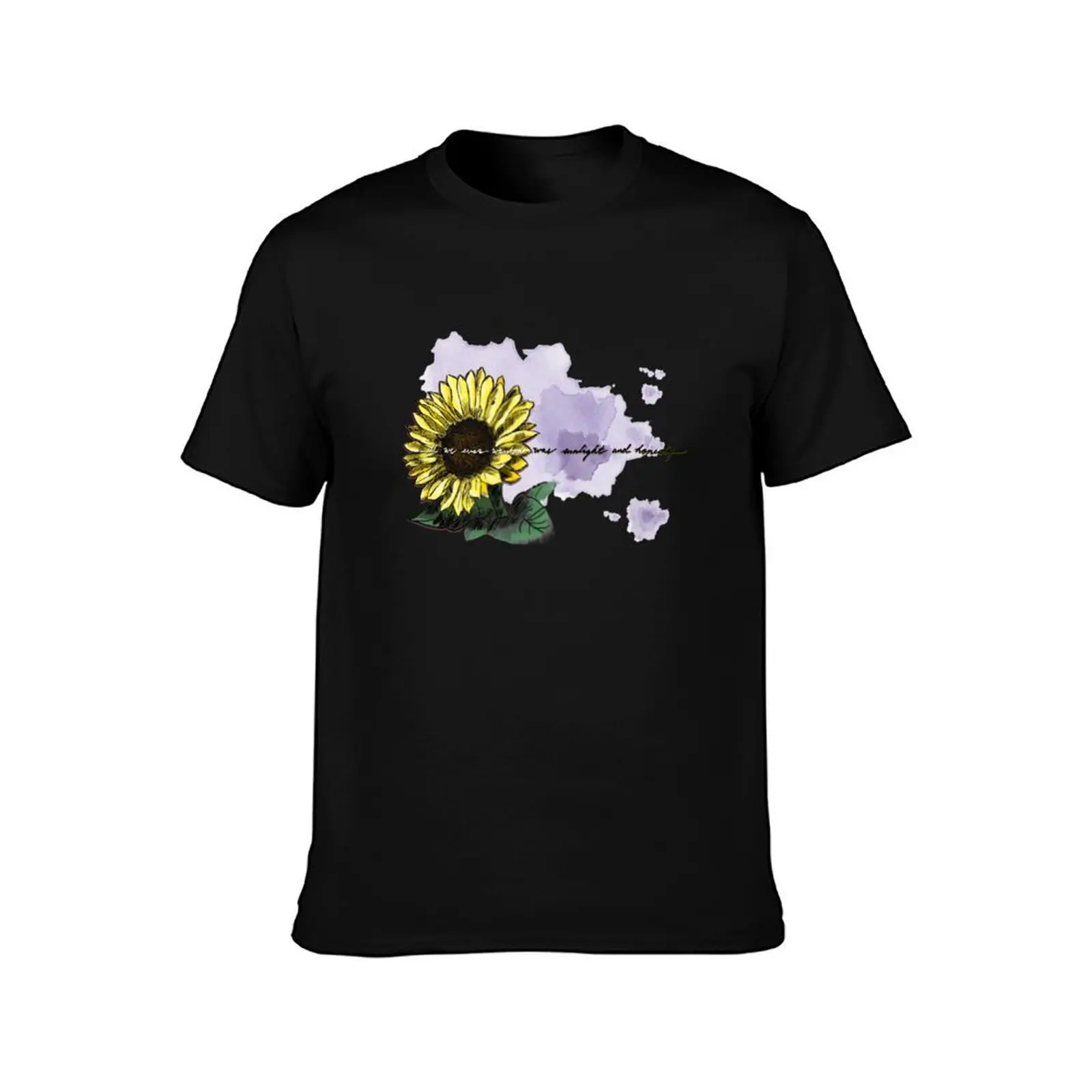 End Credits - EDEN T-Shirt, Summer Casual Cotton Tee, Oversized Streetwear Tops, Vintage Graphic Print, Loose Fit Short Sleeve