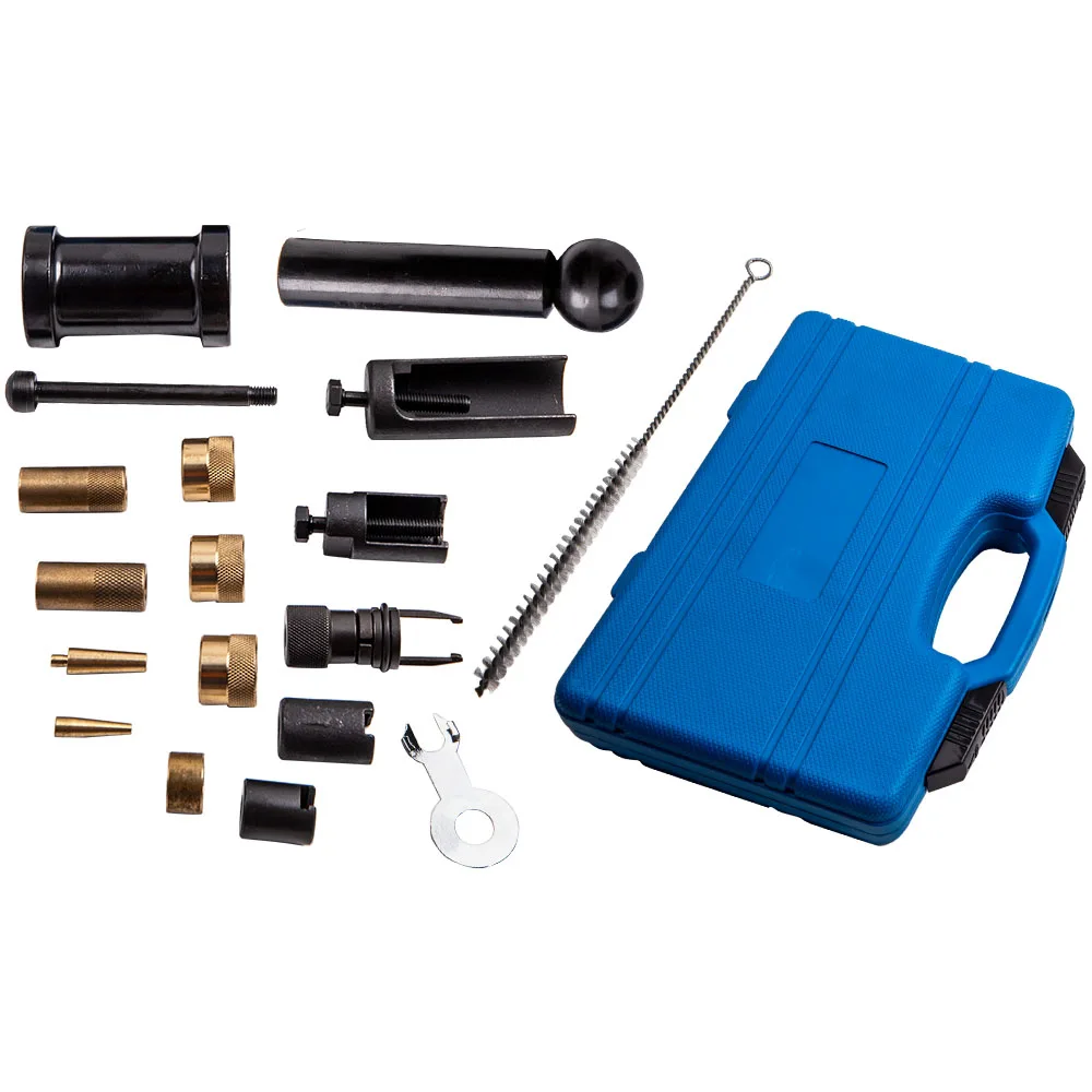 18PcsEngine Injector Puller Removal Installer Tool Kit  For Audi VW 3.0 3.6FSI Engines Repair Set