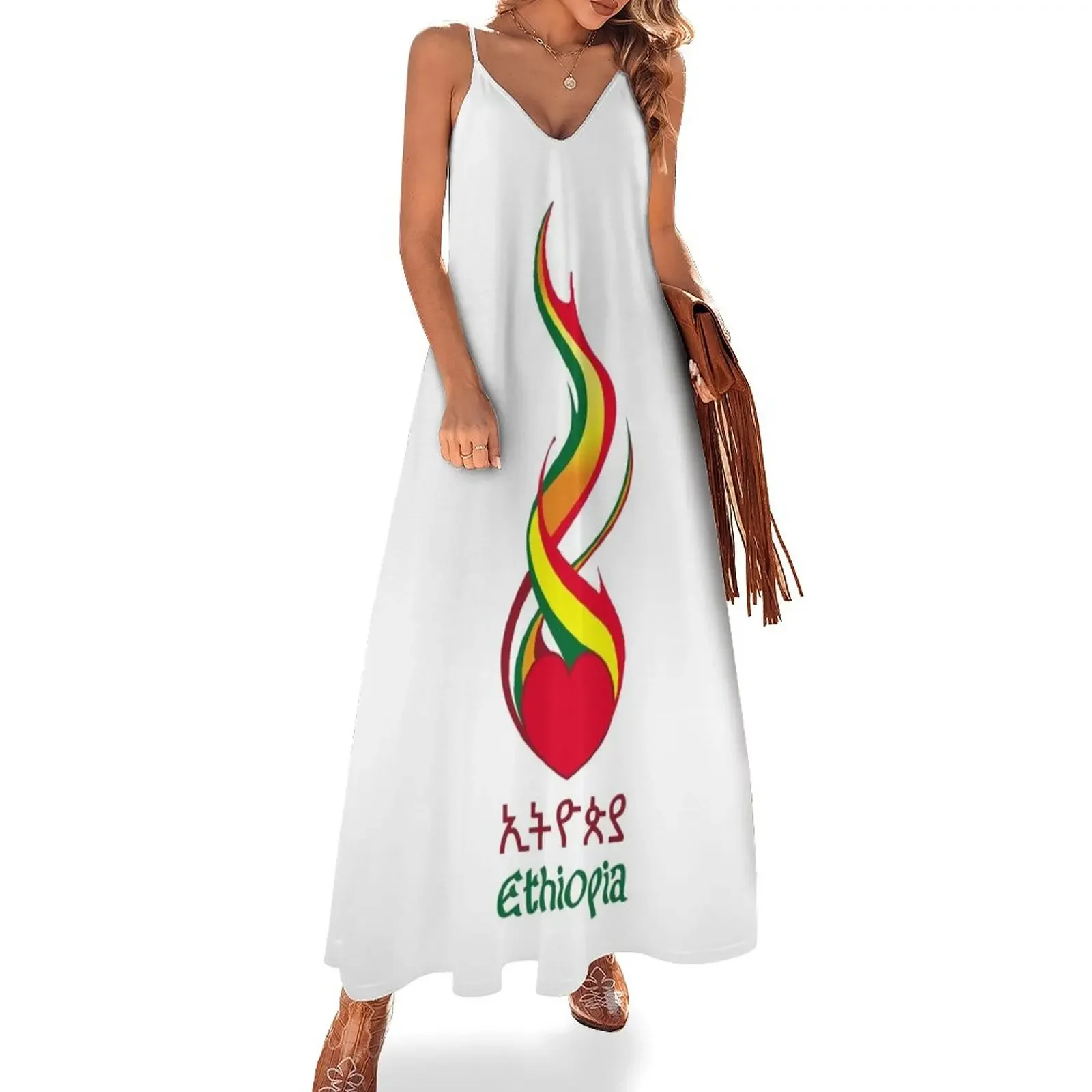 

Ethio Love Sleeveless Dress clothing women summer 2025 women's summer dress 2025