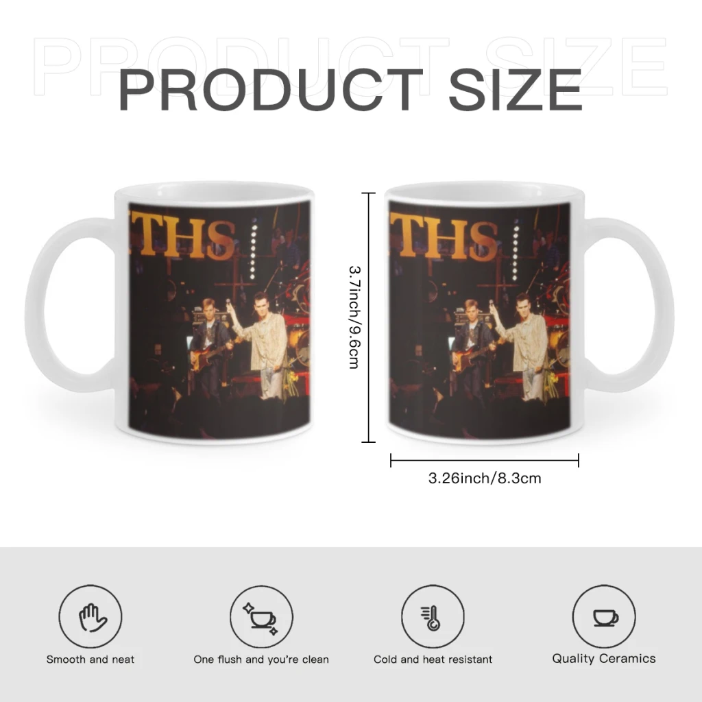 Rock Singer The Smiths Ceramic Mug Cute Coffee Tea Milk Stave Mugs And Cups with Handle Novelty Gifts