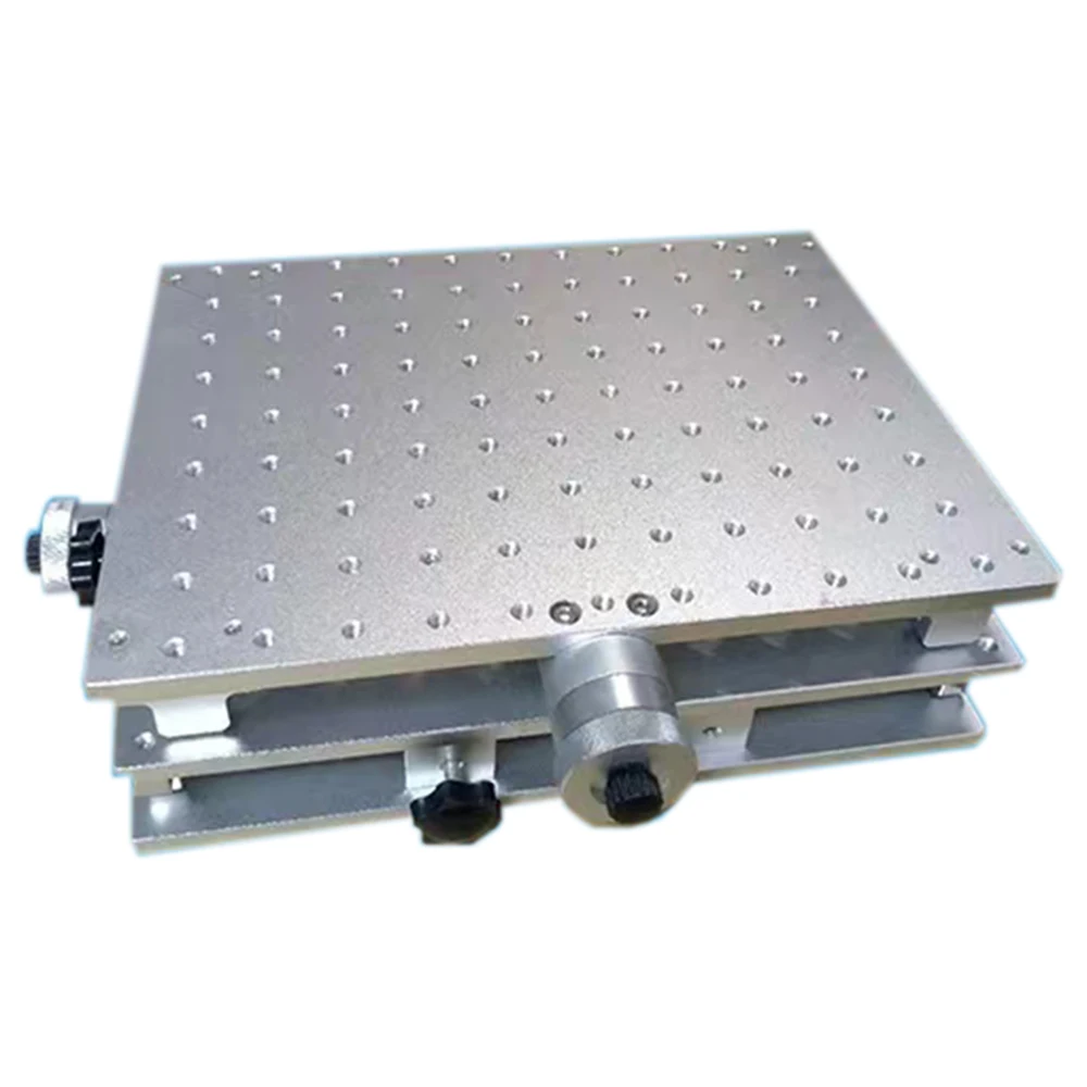 

2 Axis Moving Table Portable Cabinet Case Welding XY Table For Laser Marking Engraving Machine Optical Experiment 300x220x90MM