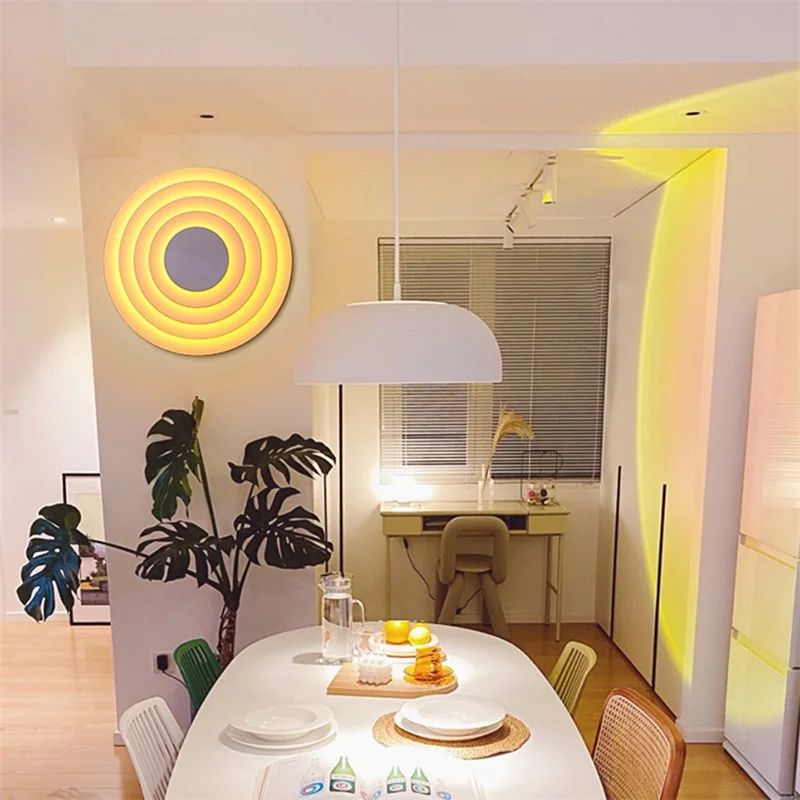 BELLE Contemporary Wall Light Simple Creative LED Atmosphere Decorative Bedroom Bedside Round Sconce Lamp