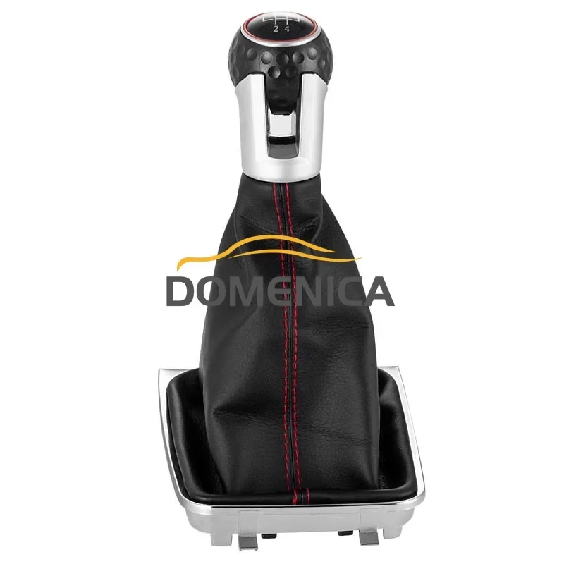 NEW For Volkswagen VW Golf 7 MK7 VII GTI GTD 2013-2018 5 6 Speed Manual Gear Shift Knob Lever HandBall Leather Boot Gaiter Cover