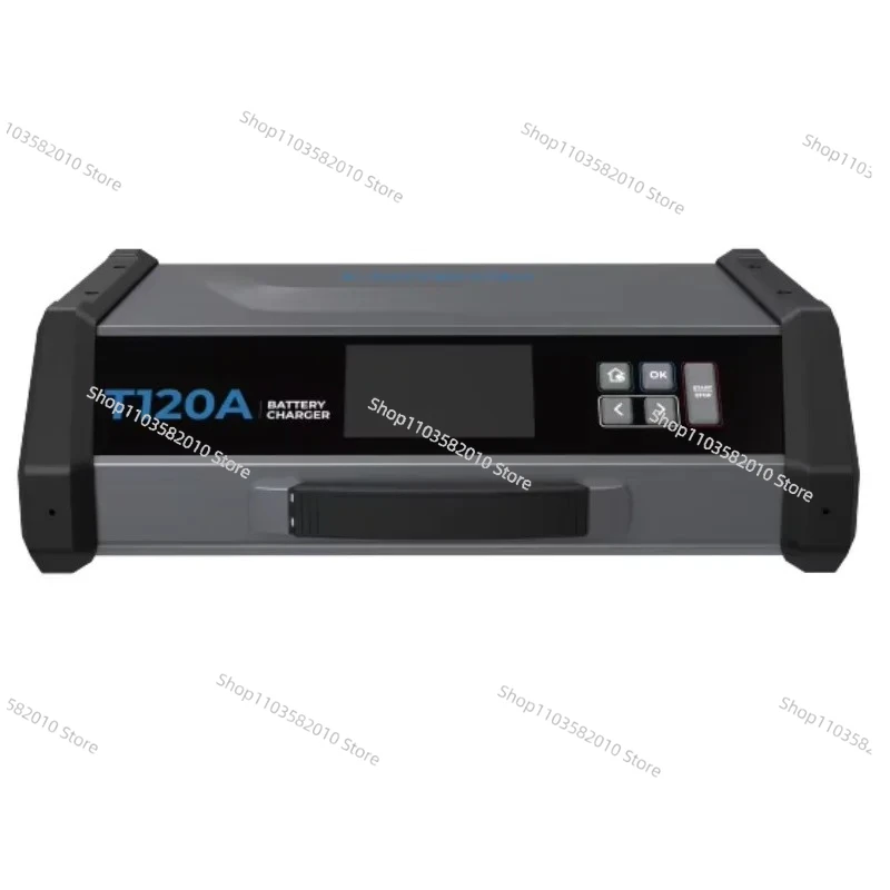 T120A 12V Real-Time Adjustment of Output Voltage Car Battery Charger Lithium Lead Acid Voltage Steady Car Battery Charger