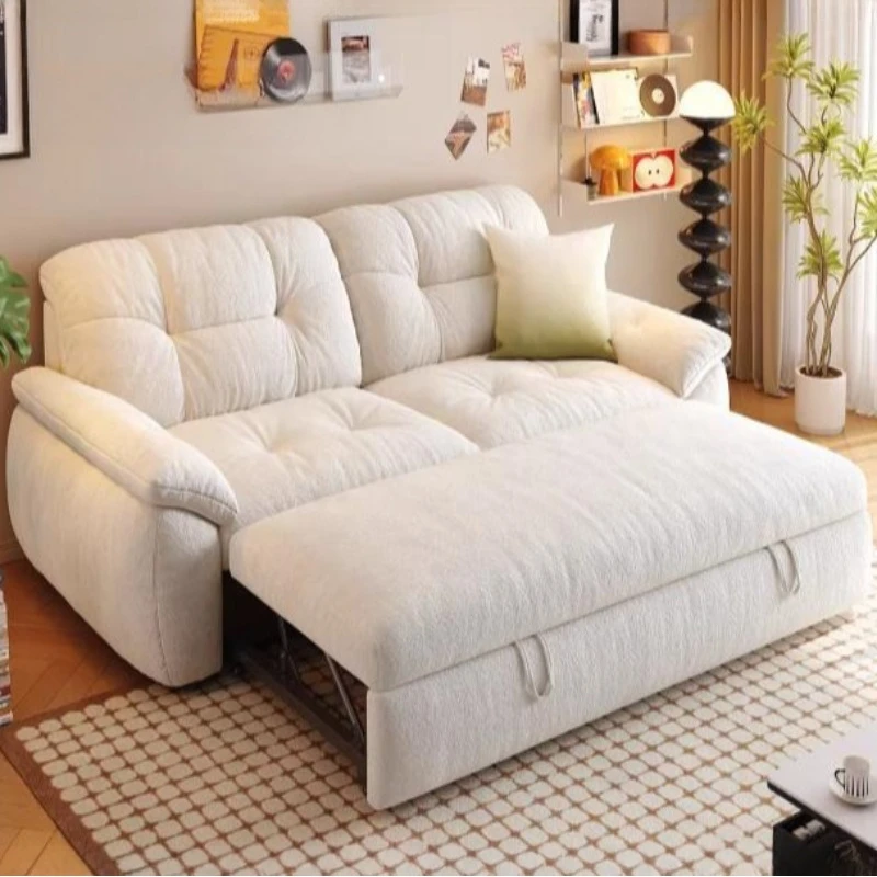 House Decoration Sofas Living Room Multifunctional Folding Pull Out Sofa Bed Full Size Frame Chair Sleeper Hotel Couch Furniture