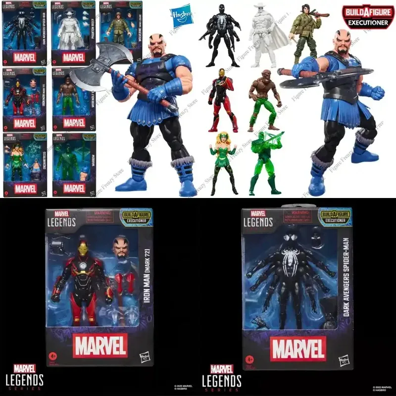 

Special Offer 2025 Style Hasbro Marvel Legends Series Build A Figure Executioner A Set of Eight Styles Action Figure Toy for