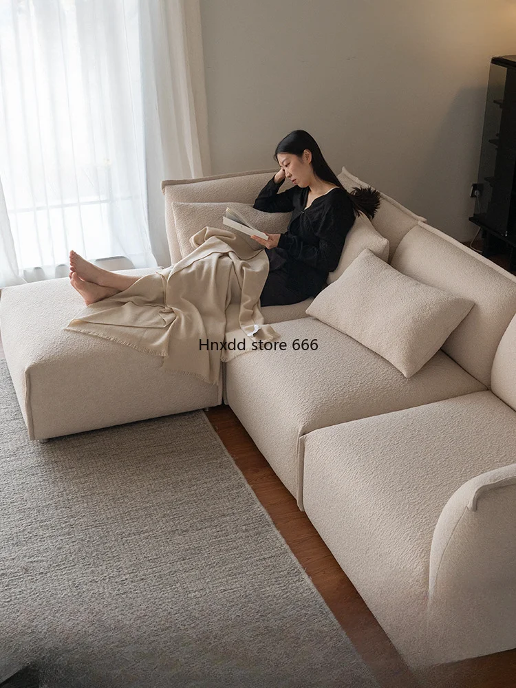 Light luxury high-end modern simple module combination sofa