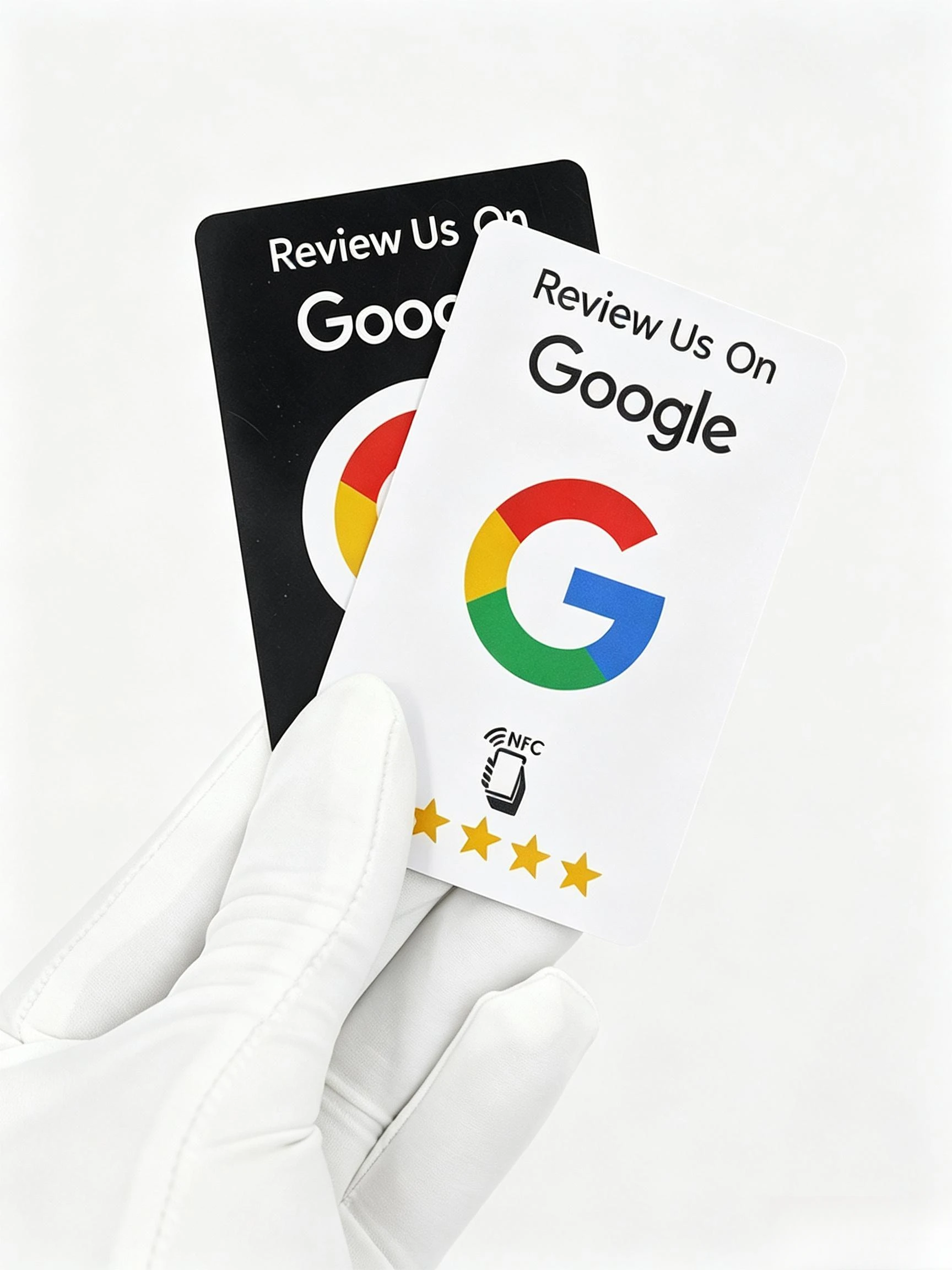 100 szt. wielokrotnego użytku czarnych kart NFC do ocen na Google, wysokiej jakości, odporne na zużycie, matowe wykończenie. Zrecomenduj nas na Google – oszczędza czas. — 2