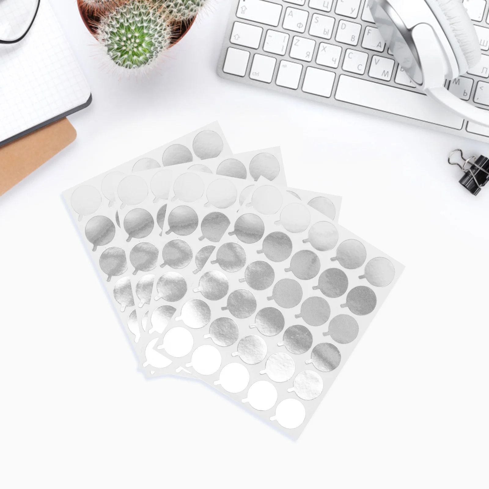 

3pcs Eyelash Sticker Tool Glue Pallet Grafting Pad Disposable Lash Tray Beauty Extension Gasket Curing Slow Drying Compact