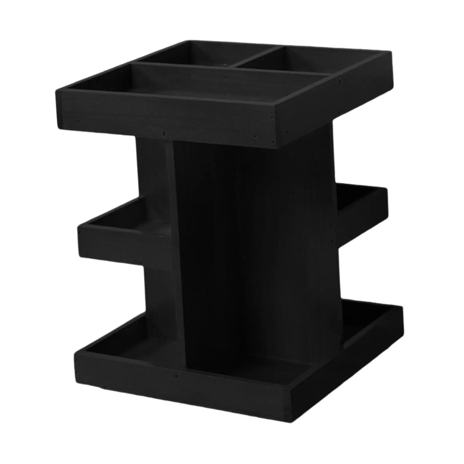 Cosmetic Storage Box Decorative Display Stand Multipurpose Storage Carousel for Desktop Bedroom Bathroom Toiletries Living Room