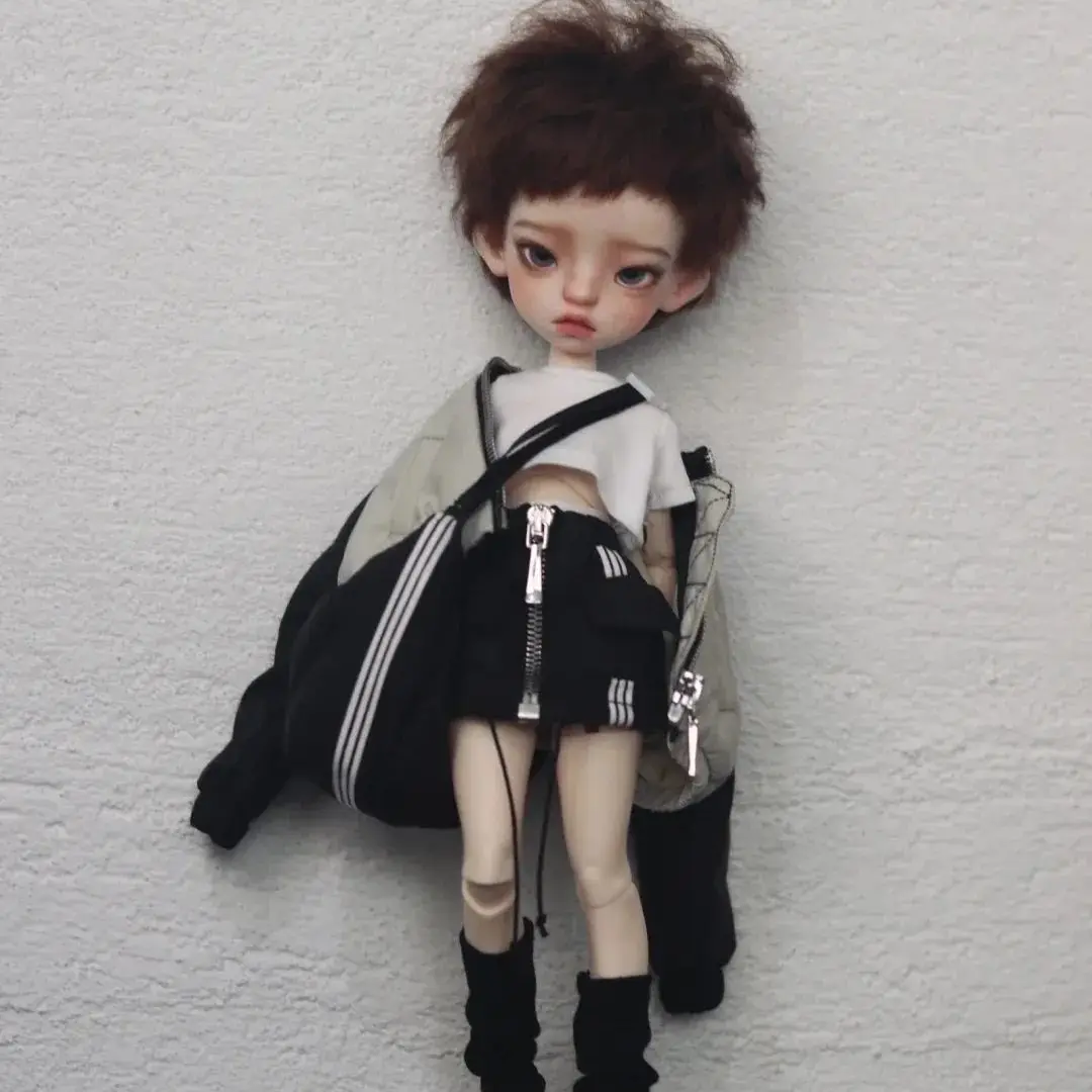 Qbaby 1/6 BJD Meng Doll 25cm Big Head Cute Fashion Makeup Articulated Joints - in Stock Fast Shipping with Free Gifts