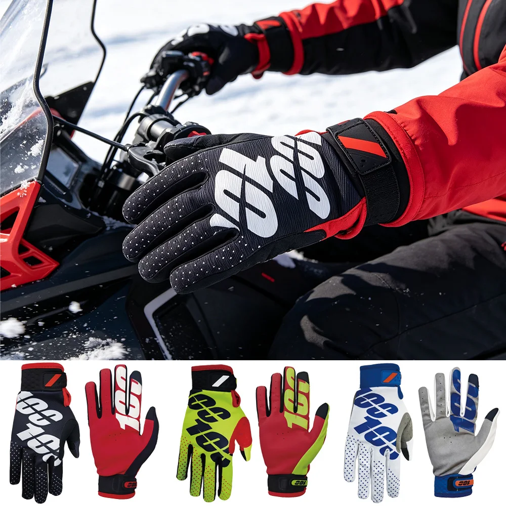 Snowmobile Riding Gloves, Flexible Hand Gear for Men Women Snowfield Driving Anti‑Scratch Wear‑Resistant Comfort Hand Protection