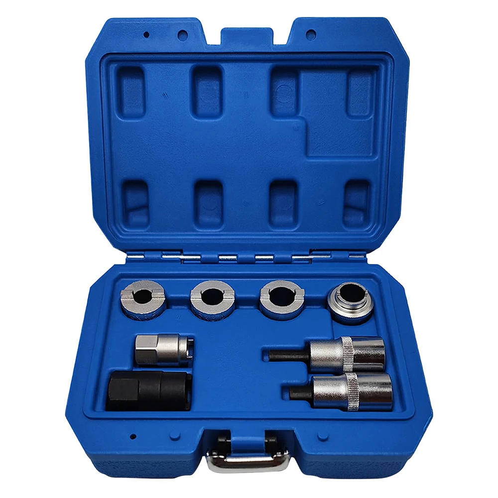 

8PCS Strut Nut Tool KIt for Mercedes-Benz Vw Front Suspension Strut Nut Socket Tool Shock Absorber Remover Strut Remover
