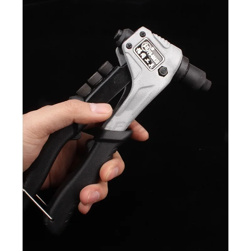 ツールコア引っ張りリベットガン FO-6003B アルミ釘引っ張り釘ガン家庭用手動ハードウェアツール