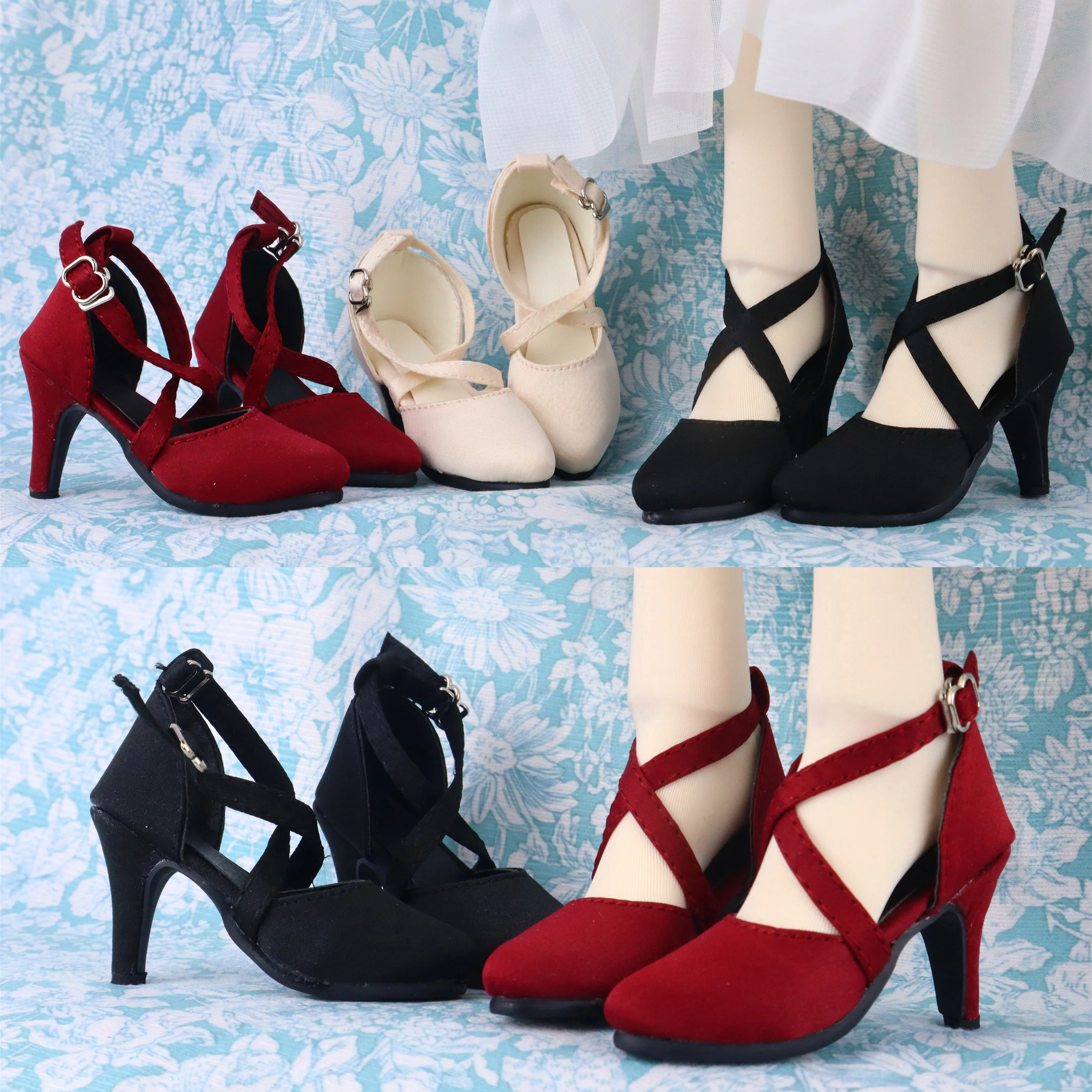 1/3 BJD Shoes SD High heel sandals Dollfie DREAM MID DK LUTS SOOM DOD Dollmore Luts AOD DZ AF