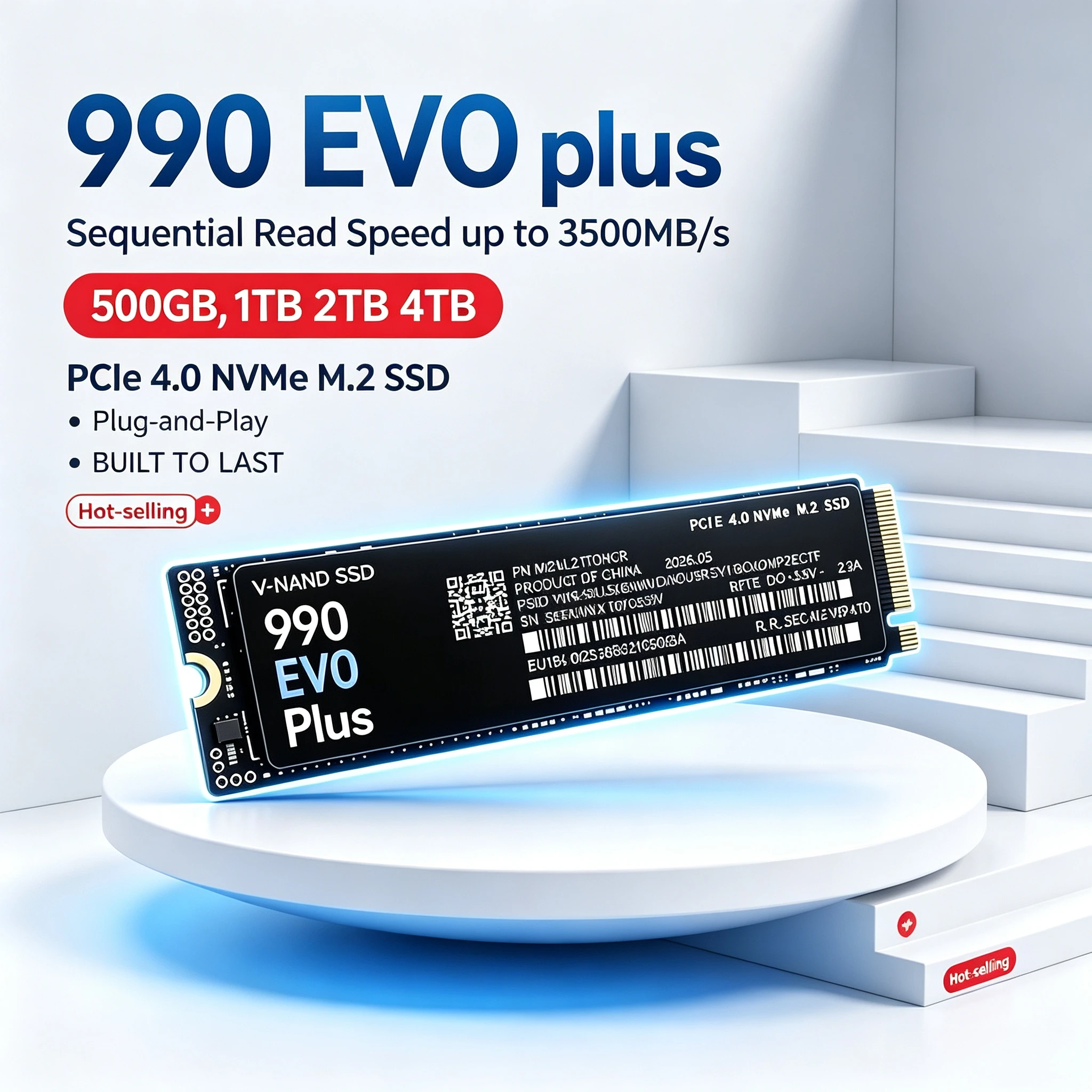 M.2 Nvme 4Tb Pcie 4.0 Ssd - M.2 NVMe SSD 990 EVO Plus