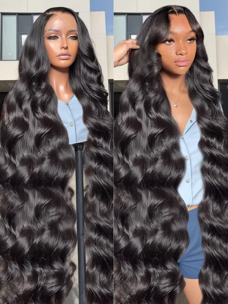 

HD Transparent 13x4 13x6 Body Wave Lace Front Wig Pre Plucked 360 Lace Frontal Wig Human Hair Wigs For Women 5x5 HD Wig