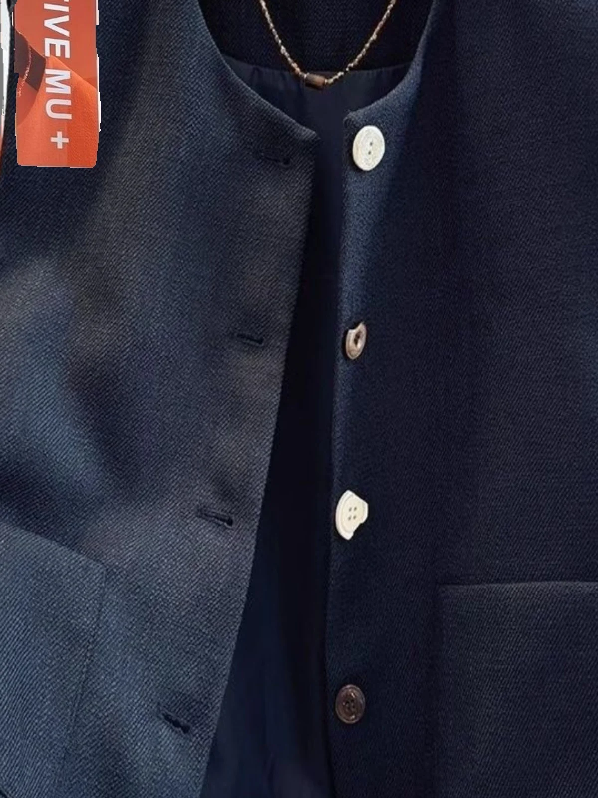 

ort Brand Sle Little Fraance ветровой костюм жилет женский весенне-осенний топ High Sensation Svel Top круглый Ne на одной пуговице