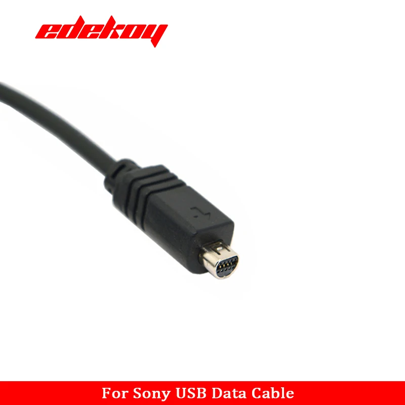 1.5m 5FT VMC-15FS 10pin to synchronizacja danych USB kabel do Sony kamera cyfrowa Handycam pobieranie zdjęć i filmów z aparatu