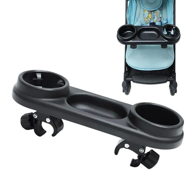 

Stroller Cup Holder Antislip Baby Stroller Tray Stroller Snack Catcher and Drink Holder for Stroller Accessories