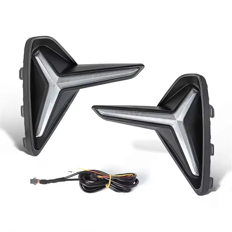 

Reliable-Car Accessory For Geely Emgrand EC7 DIHAO Proton S70 2021 2022 2023 2024- DRL LED Daytime Running Light With Turn Signa