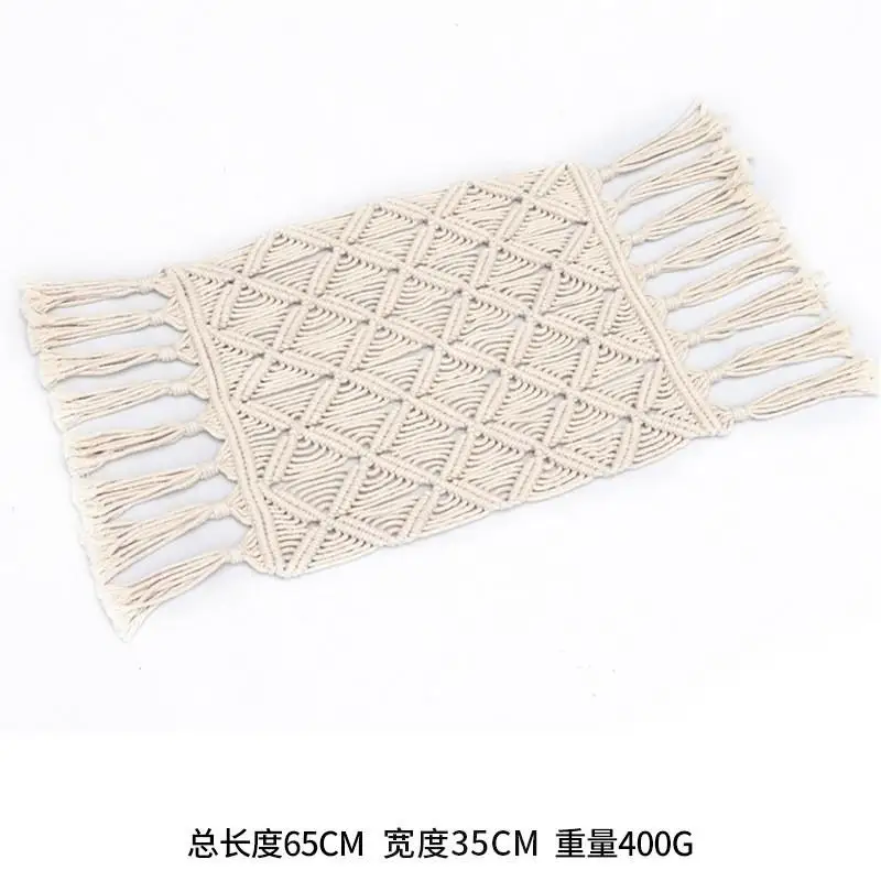 Knitting Tassel Blanket Photography Props Decoration for Newborn Backdrop