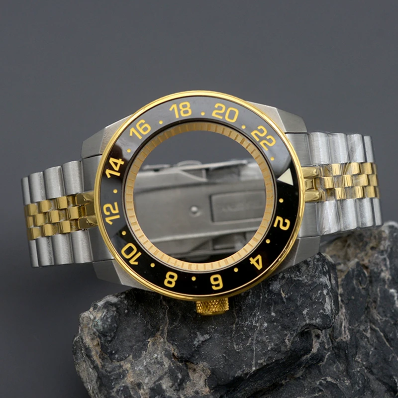 

Мужские часы King Samurai PROSPEX, корпус для дайвинга с браслетом, подходит для NH34 4R35 4R36 NH35 NH36, автоматический механизм