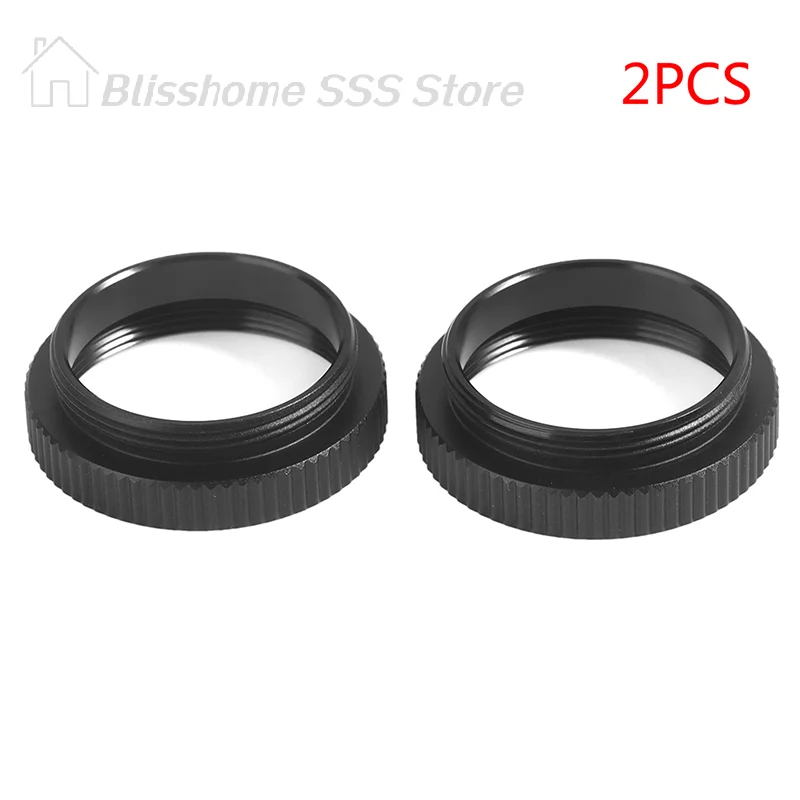 【S】2pcs C-MOUNT 5MM Extension Tube Adapter C-CS Mount Adaptor Spacer Ring For CCTV Lensuniversal compatible  for daily appl