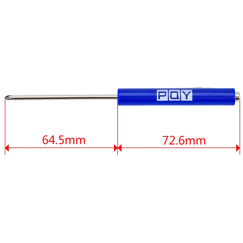 Lzone-1pc mini topos e clipes de bolso chave de fenda magnética forte chave de fenda GJ001-QY