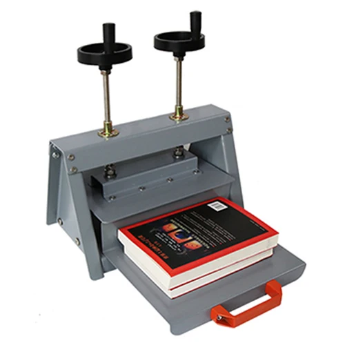 수동 더블 휠 빌 프레스 플랫 머신 바우처 빌 프레스 페이퍼, 통화 회계 데이터, 금융 파일, 도서 익스프레스, A4  Best5