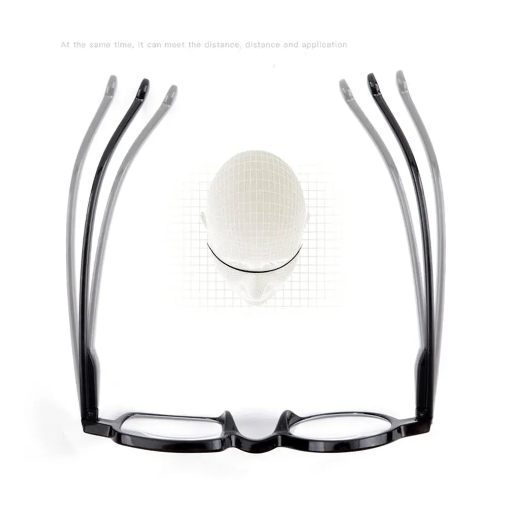 Vintage Spring Hinge Readers Round Square Frame Presbyopic Glasses Reading Glasses Reading Eyeglasses