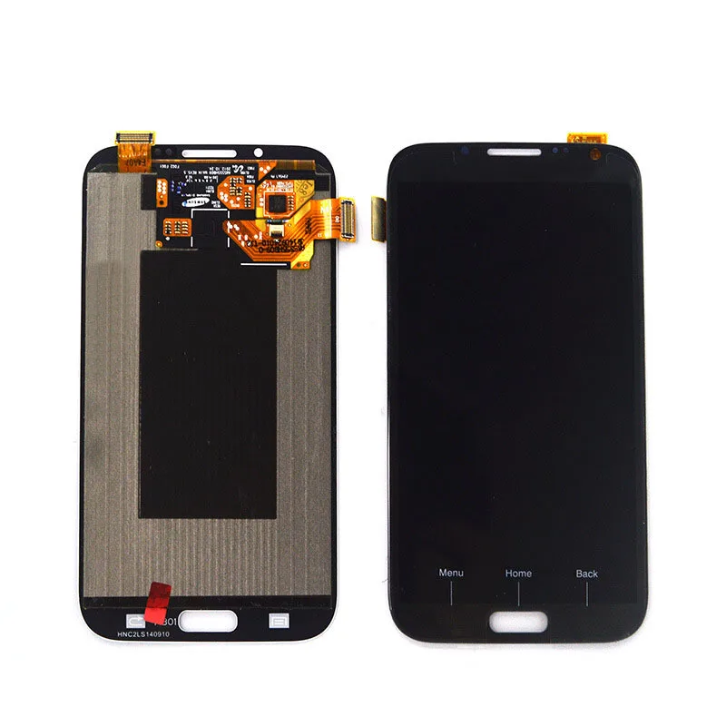 

5Pcs New For Note2 Screen Assembly N7100 Touch screen LCD N7102 displays both inside and outside screens