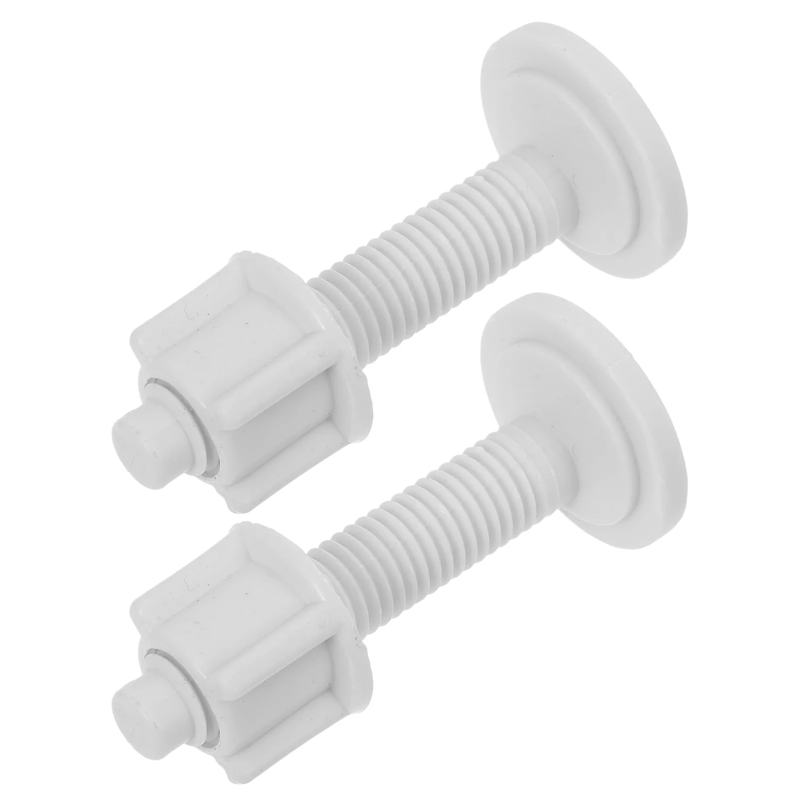 

2 Pcs Toilet Expansion Screws Seat Hinge Bolt Installation Accessories Pp Bolts Replacement