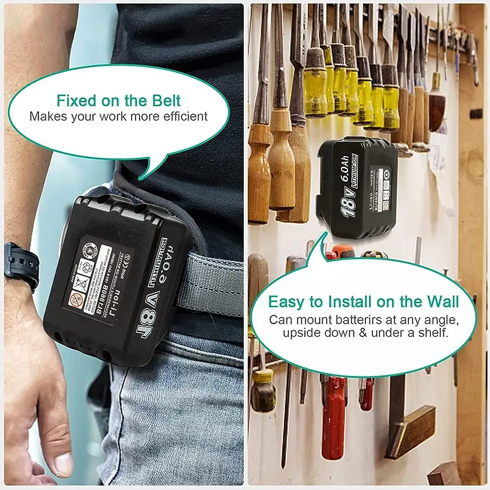 لماكيتا 18 فولت بطارية 6Ah BL1850B ليثيوم أيون استبدال البطارية BL1850 BL1860B BL1860 BL1840B BL1830B BL1830 LXT-400 RU