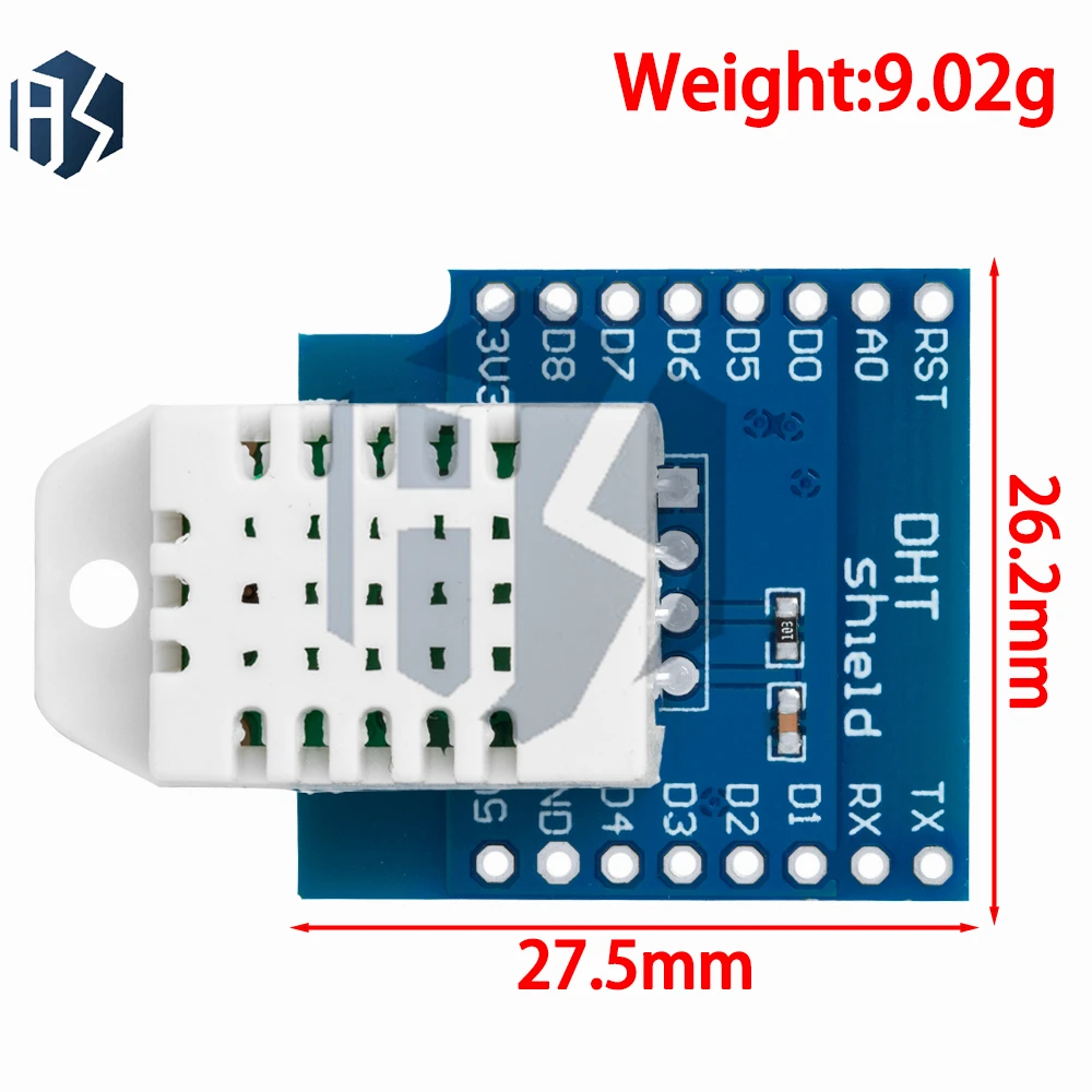 DHT Pro Shield for  D1 mini DHT22 Single-bus digital temperature and humidity sensor module sensor