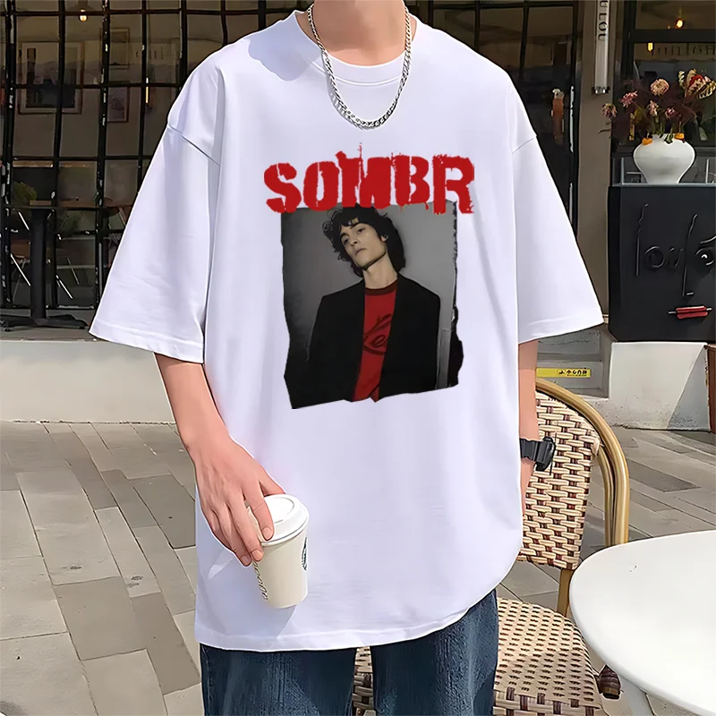 

Singer SOMBR Classic Poster plus size tops Men Women's O-Neck T-shirts Fashion clothes print Cotton Short Sleeve Unisex t-shirt