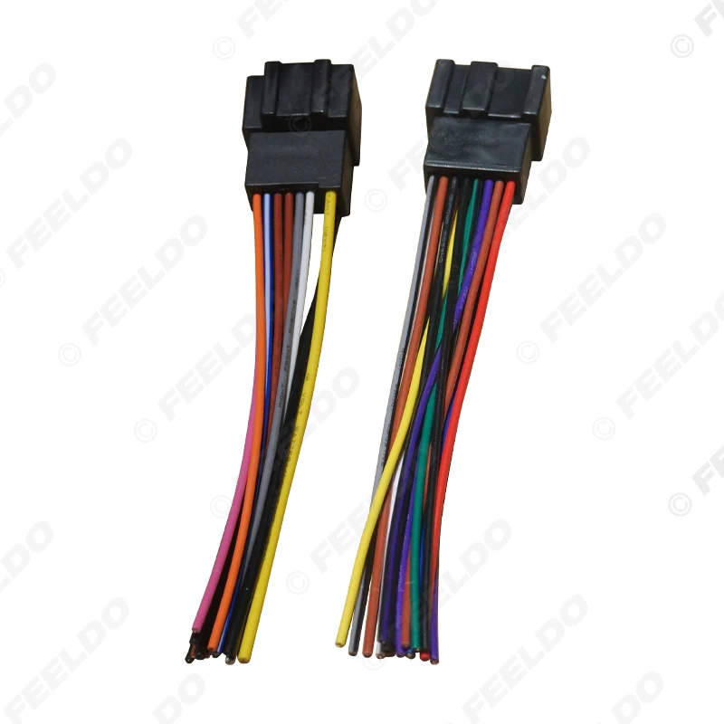 FEELDO Auto Audio Stereo 30Pin ISO Installation Kabelbaum Adapter Für Chevrolet Captiva Enclave Silverado Tahoe Radio Kabel