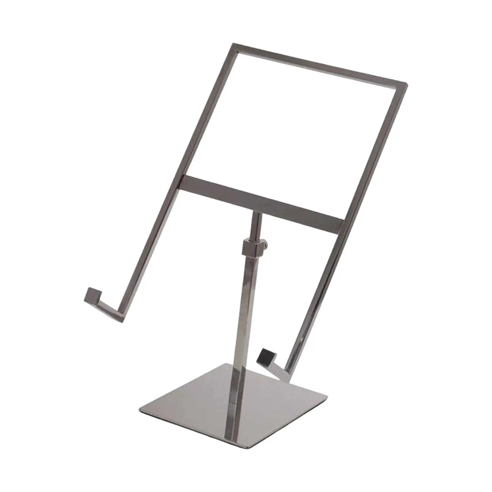 Metal Shirt Display Stand Adjustable Height Men and Women Shirt Rack for Garment