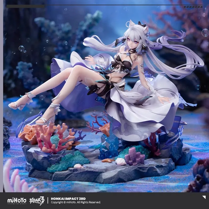 [Genuine] Game Honkai Impact 3RD Kiana Herrscher of Finality 1/7 Cosplay Desktop Collectibles Display Pieces Anime Cartoon Gifts