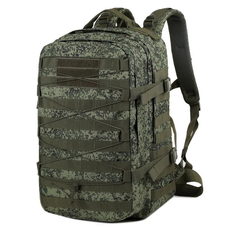 Multifunctional Tactical Backpack, Mountaineering Bag, Camping, Trekking, Outdoor Camo Bags, Waterproof Army Fan Backpacks, 35L,