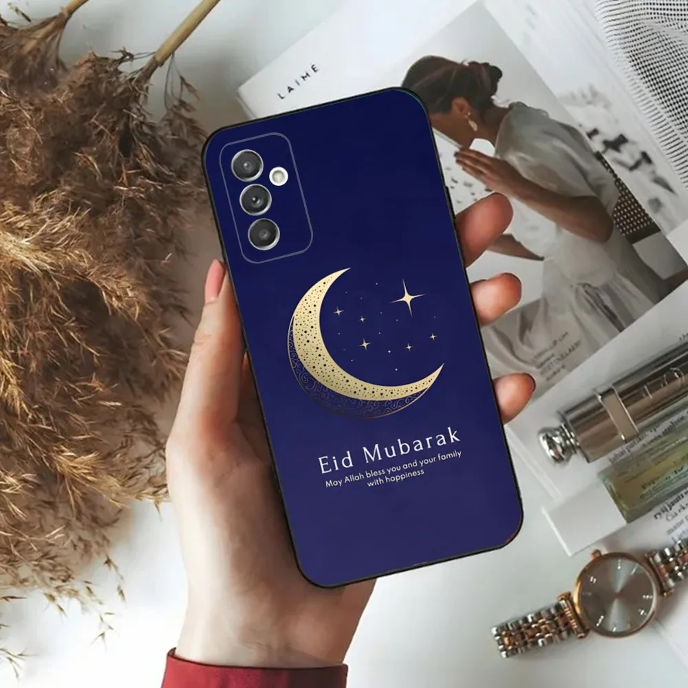 Eid Mubarak Festival  Phone Case For Samsung Galaxy A20,A21s,A22,A31,A32,A52,A53,A72,73,A80,A91 Soft Black Phone Cover