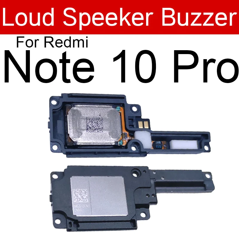 Loudspeaker Sound Ringer For Xiaomi Redmi Note 6 7 8 9 10 Pro 4G 5G Note 8T 9T 9S 10S Loud Speaker Buzzer Module Flex Cable