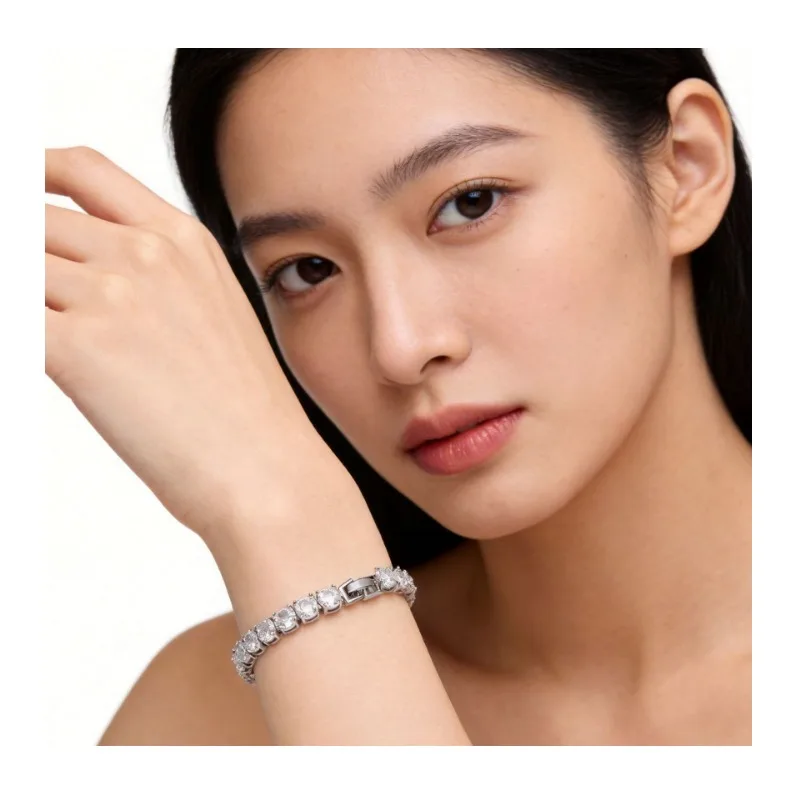 

Grade Zircon Bracelet Men's and Women's Light Luxury High-end Fashion Personalized Crystal Bracelet Jewelry Jewelry