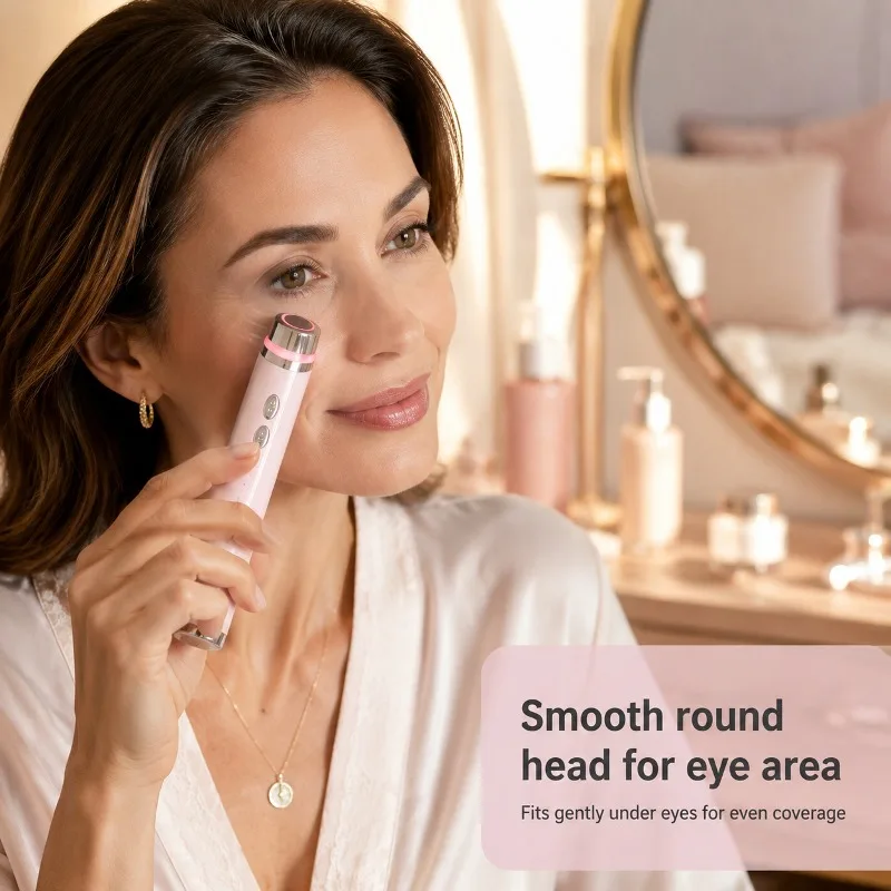 Handheld Rechargeable Skin Care Beauty Device, Gentle Lifting for Eye & Face, Daily Massage Care Tool